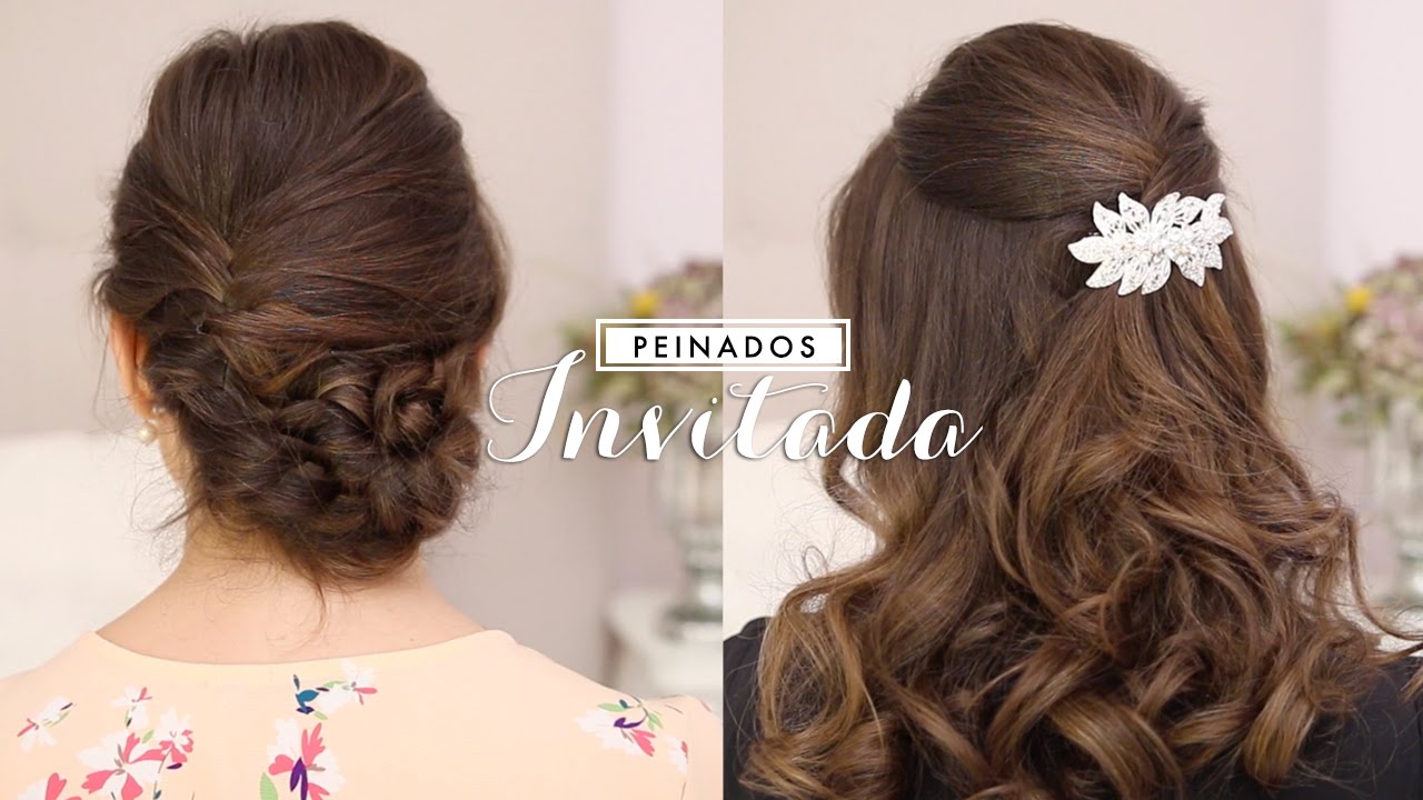 10 ideas de peinados elegantes para lucir radiante en una boda de día ...