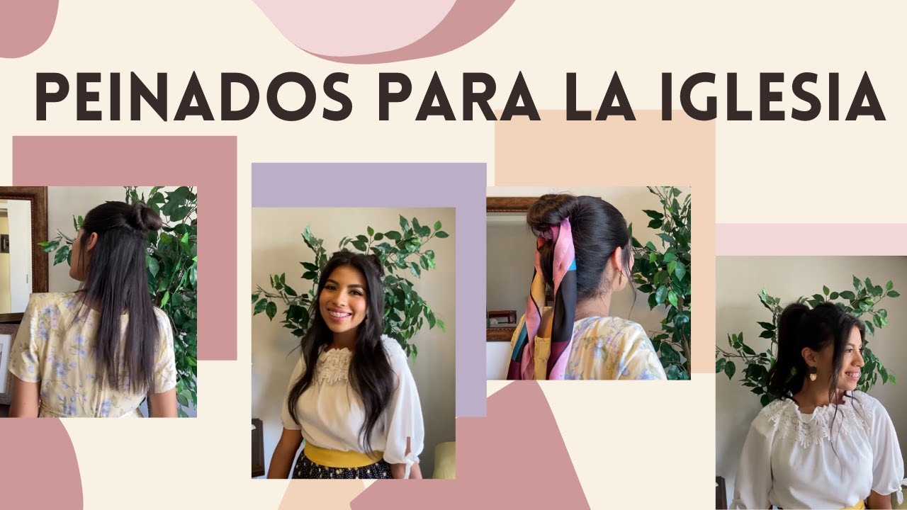 Descubre los 10 peinados para ir a la iglesia más elegantes y fáciles