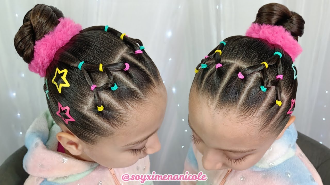10 peinados adorables para niñas: Cómo recoger el pelo de tu pequeña de